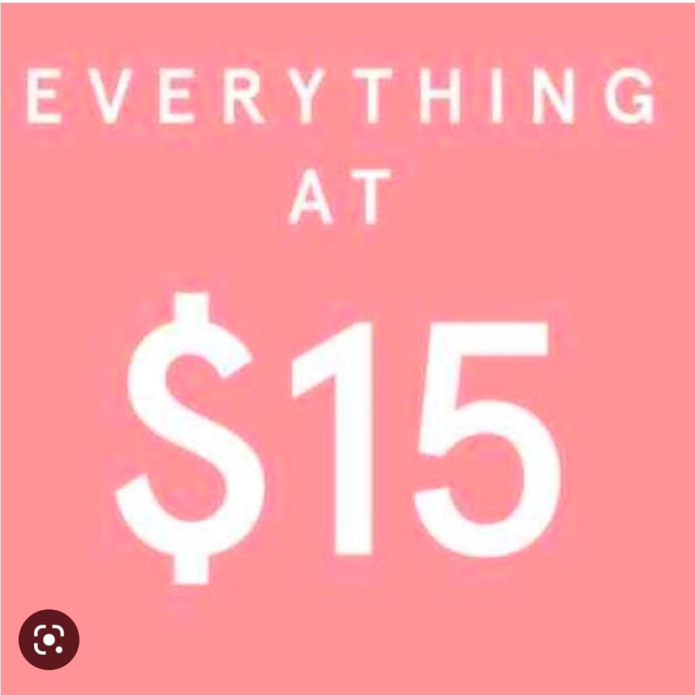 All men and women shorts and pants also shoes are $15!! Sale ends 2/10/23